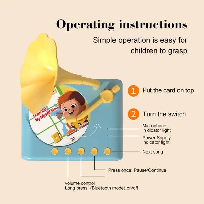 Kids Gramophone Music Toy