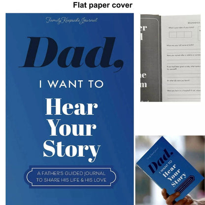 Dad’s Life Story Journal Guided Keepsake - Limited Edition